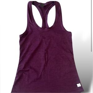 Vuori Lux performance tank - women’s xs (extra small) plum/wine purple heather
